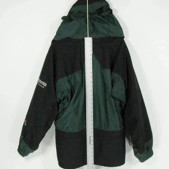 Columbia Titanium OmniTech Coat Green Men's Medium - Picture 7 of 7